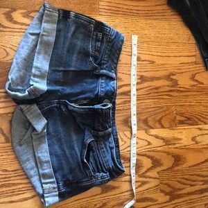 Bullhead black jean short size 0